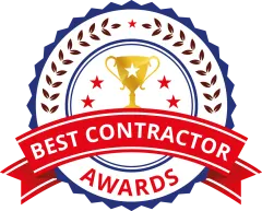 Best New Jersey Contractor award badge