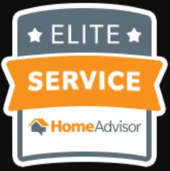 HomeAdvisor Elite Service 2020 badge