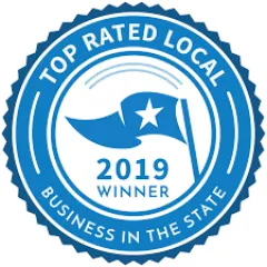 Top Rated Local Business in the State award badge